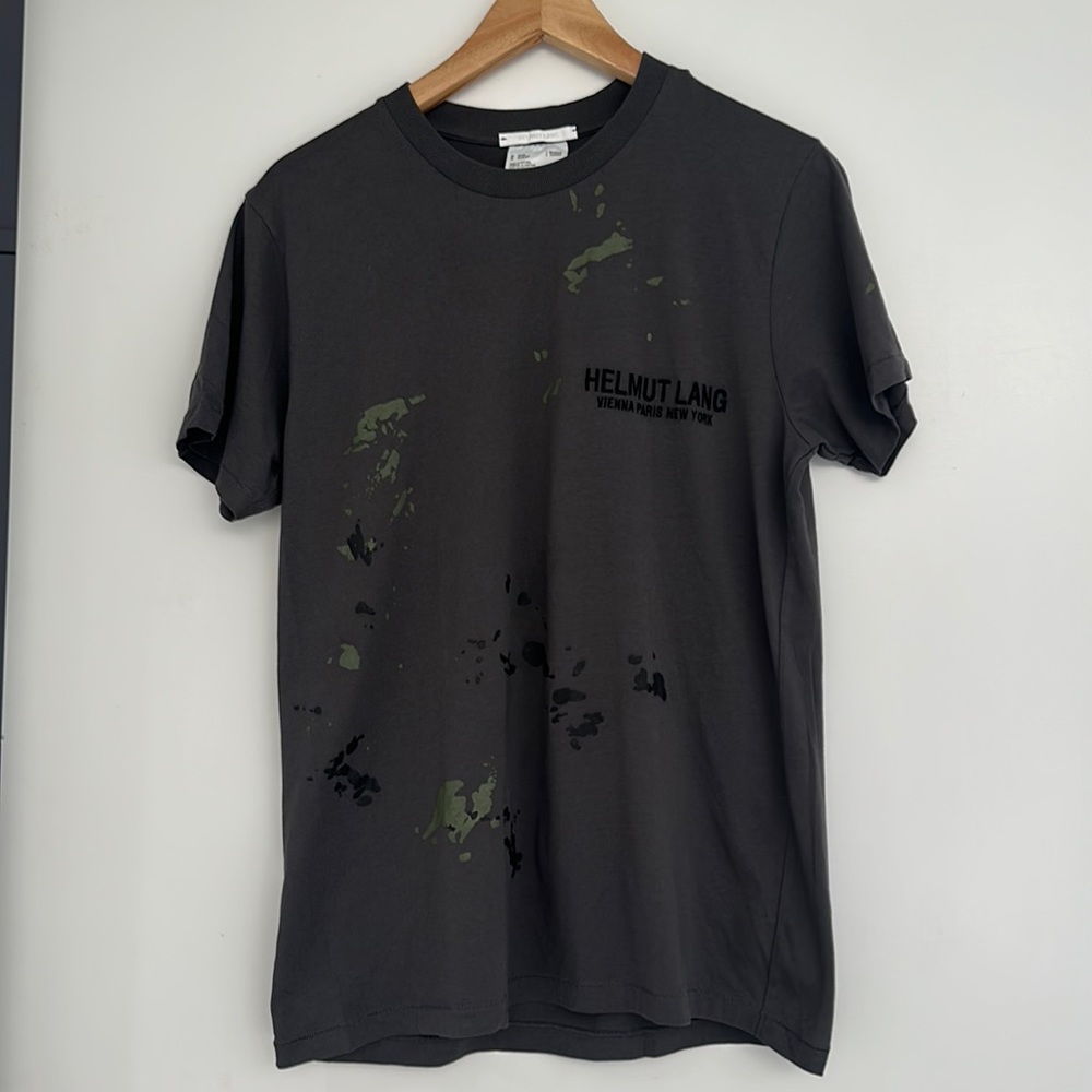 Helmut Lang Grey T Shirt